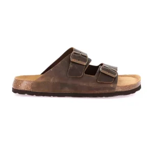 Ciabatta uomo Grunland Bobo terra