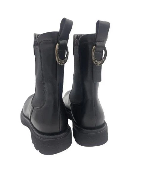 anfibi lorenzo mari donna laila 03 vitello nero A25 - immagine 4