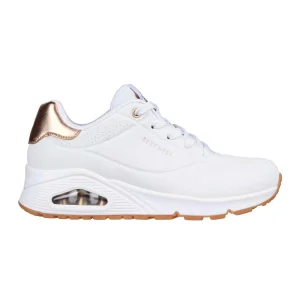 Sneakers Skechers donna 177094 bianche