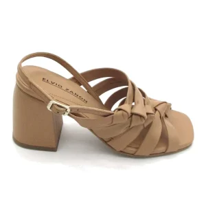 Sandali Elvio Zanon donna Bolt Riba grano