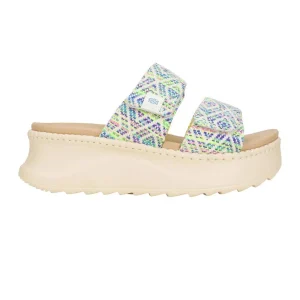 Sandali donna Hey Dude Delray slide surf baja blu