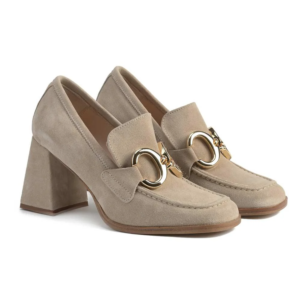 Mocassini Janet & Janet donna Chiara pesca naturale - immagine 3