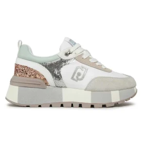 Sneakers Liu Jo donna Amazing 24 bianco argento