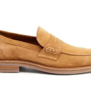 Mocassini Frau uomo 75H5 marroni