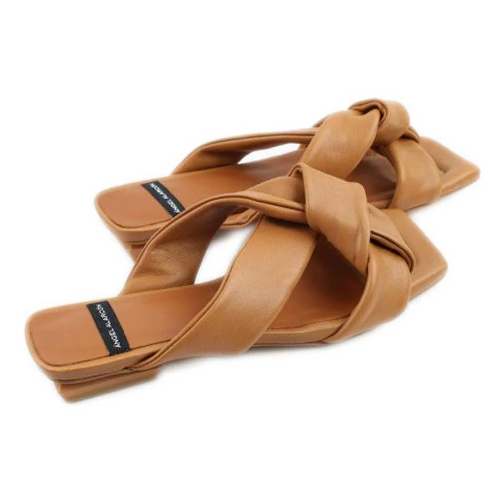 Sandali Angel Aracon donna 24040 Amos cammello - immagine 4