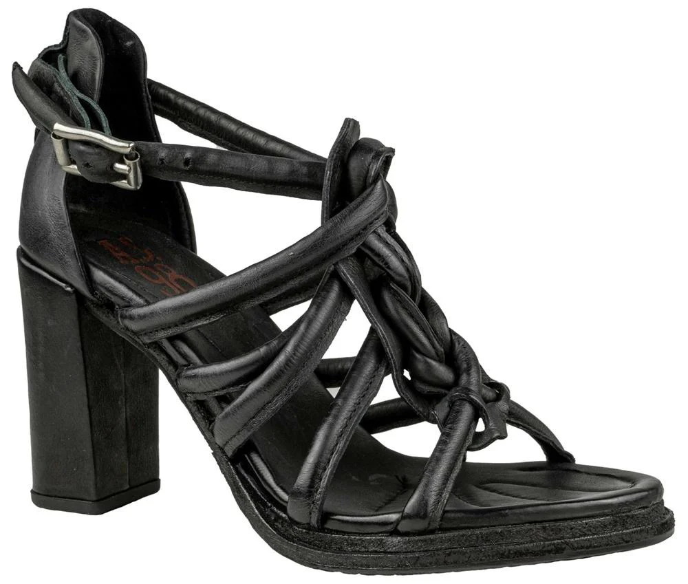 Sandali A.S. 98 donna A85002 neri PE22 - immagine 3