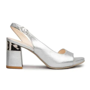 Sandali NeroGiardini donna E012862DE argento