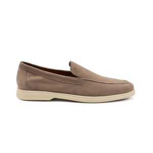 Mocassino fru uomo slip on 32d0 sand daino p25