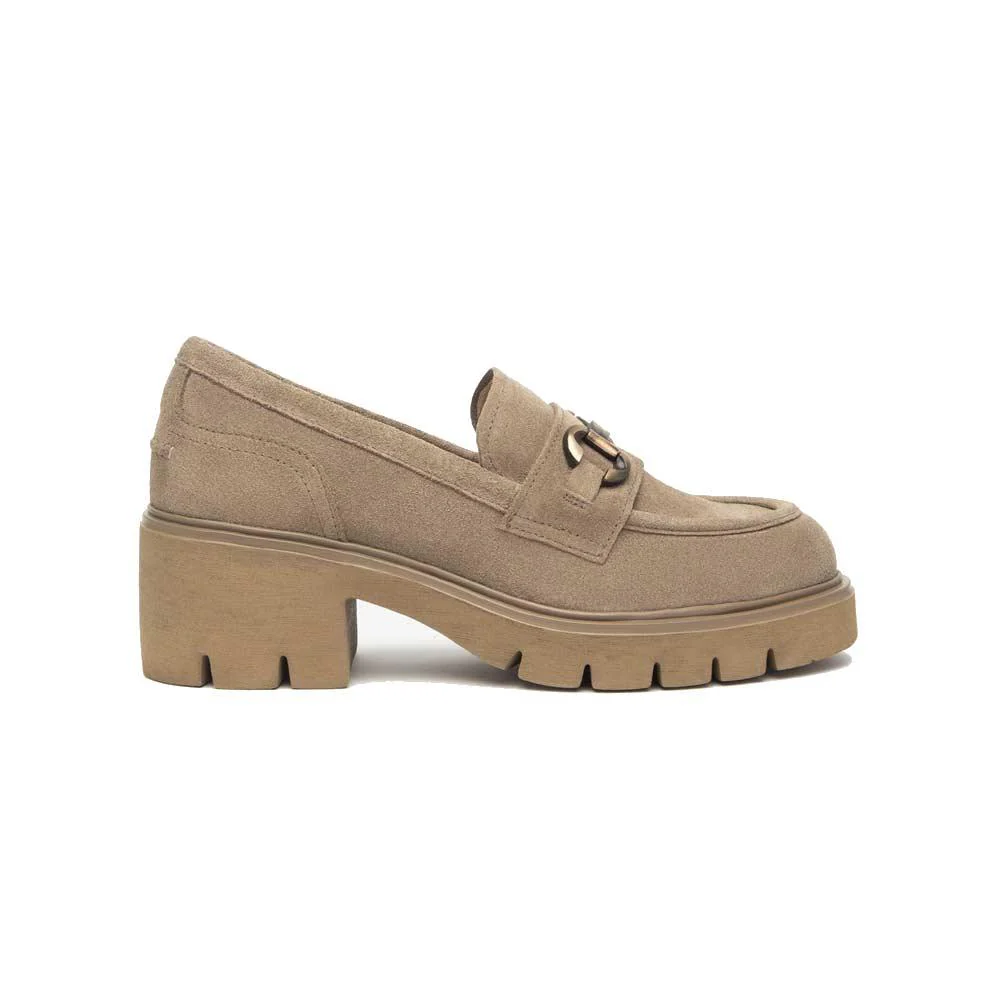 Mocassini NeroGiardini donna I513984D beige - immagine 2