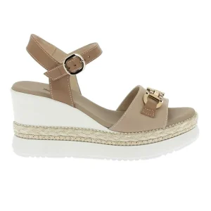 Sandali NeroGiardini donna E513552D lino