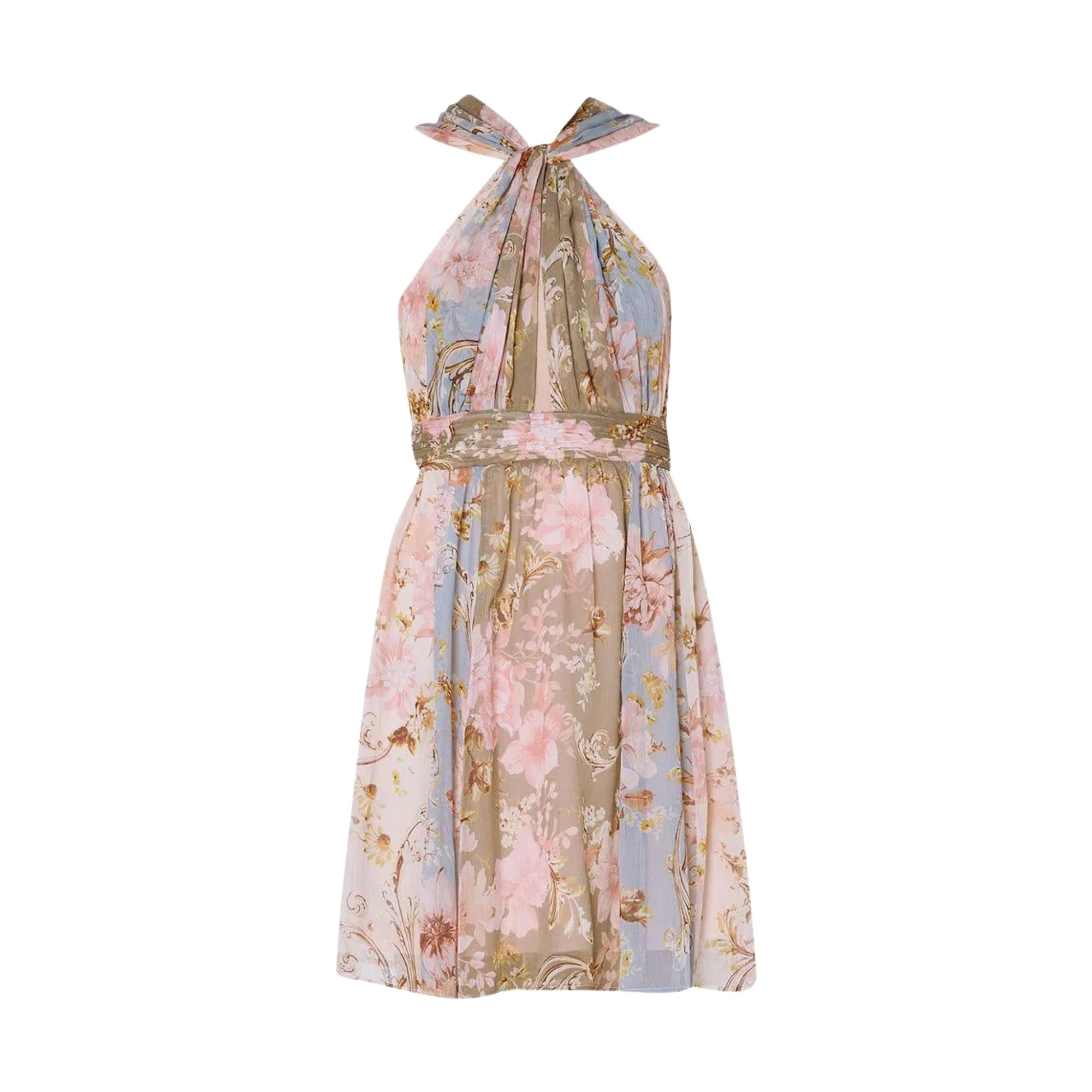 Abito Donna con nodo e stampa floreale - immagine 7