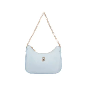 Borsa Donna a spalla con borsello Celeste