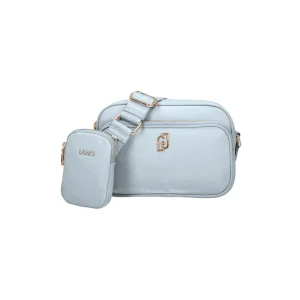 Borsa Donna Camera multi-pocket Celeste