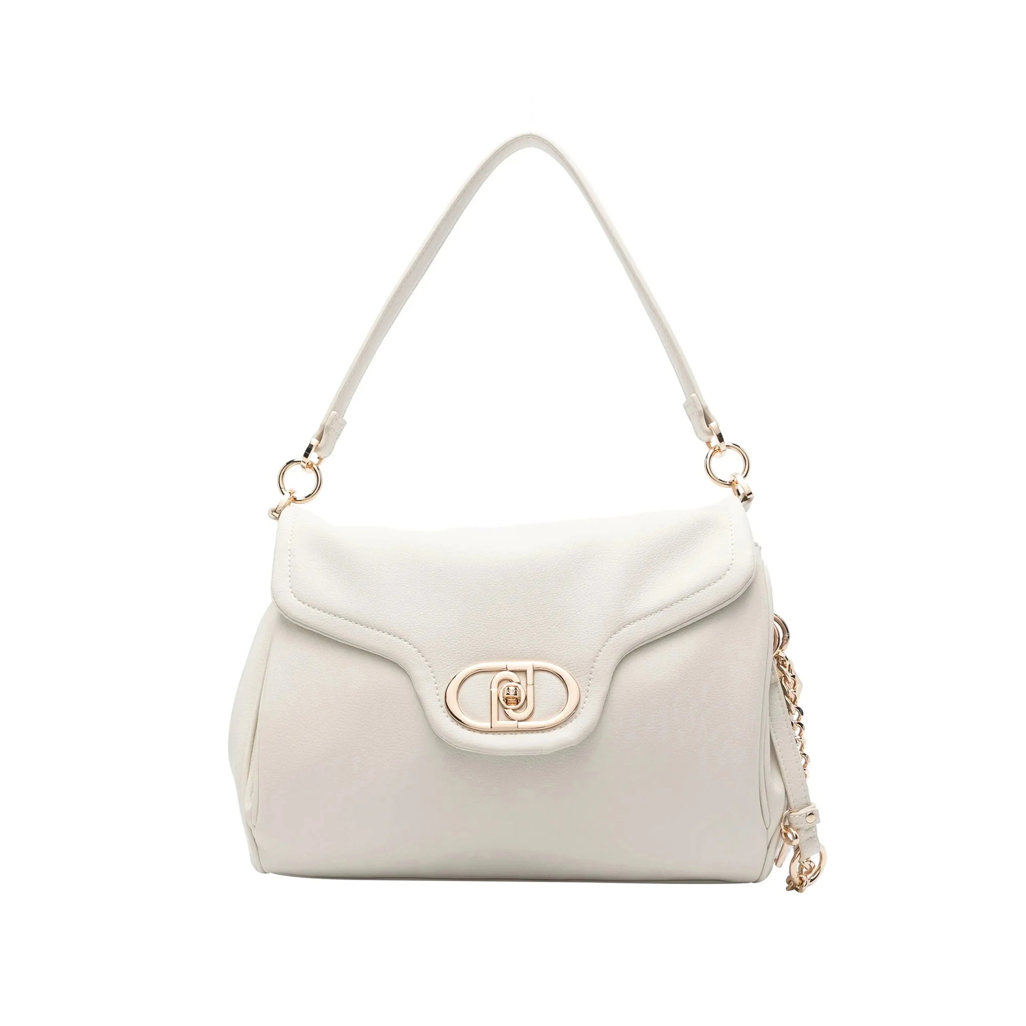 Borsa Donna media M Hobo in similpelle Bianco - immagine 2