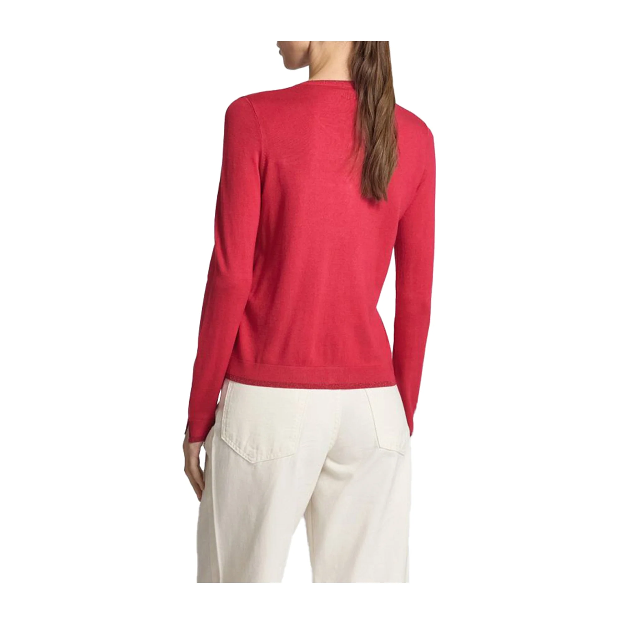 Cardigan Donna girocollo dettagli lurex - immagine 4