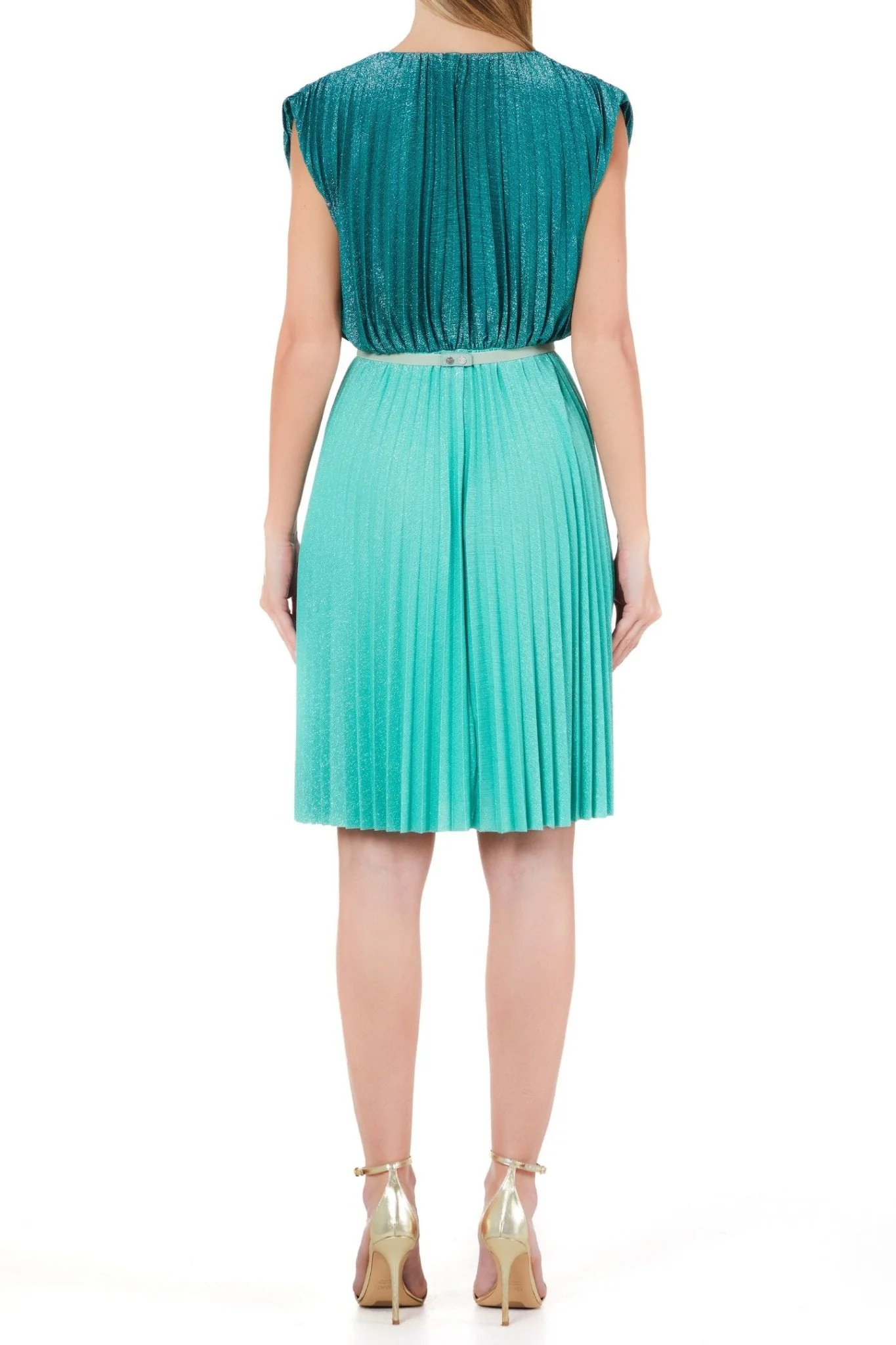 Vestito Donna plissé in lurex - immagine 9