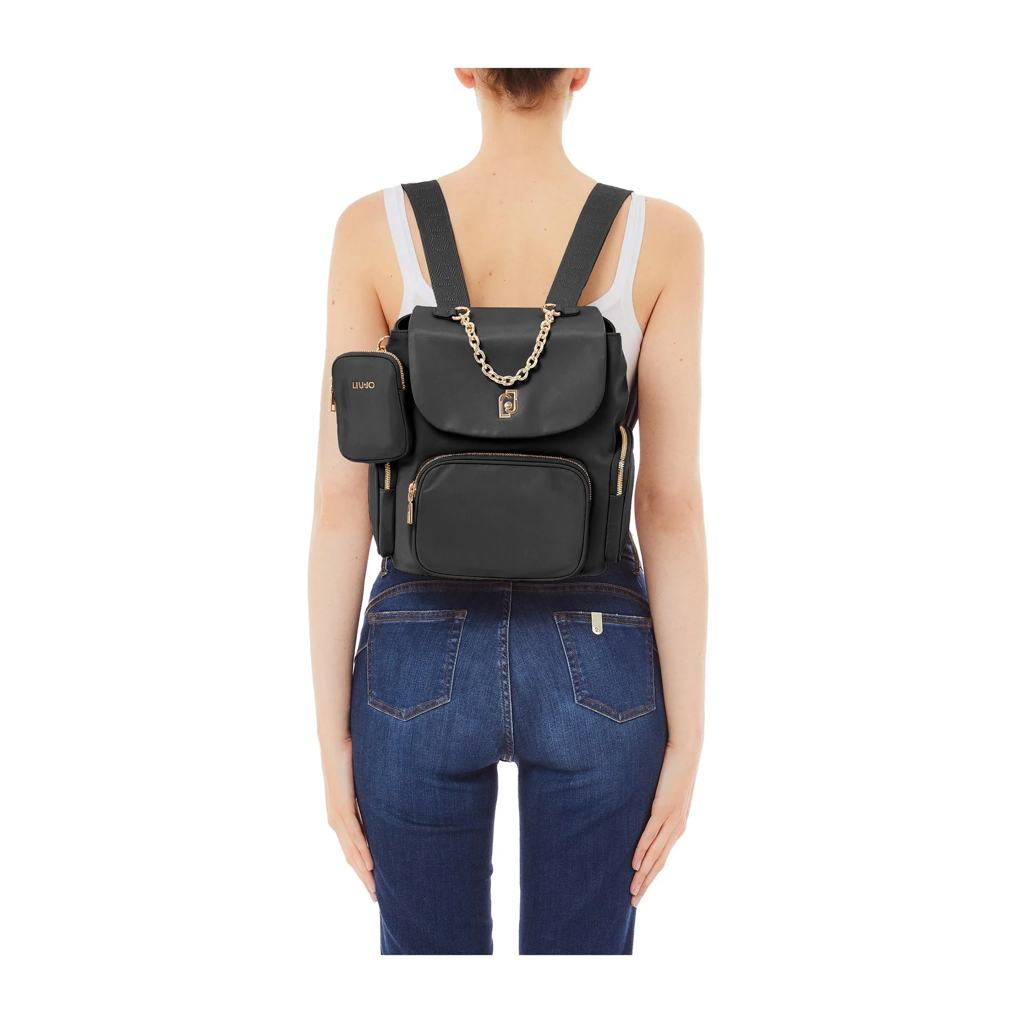 Zaino Donna con catena e tre tasche - immagine 6