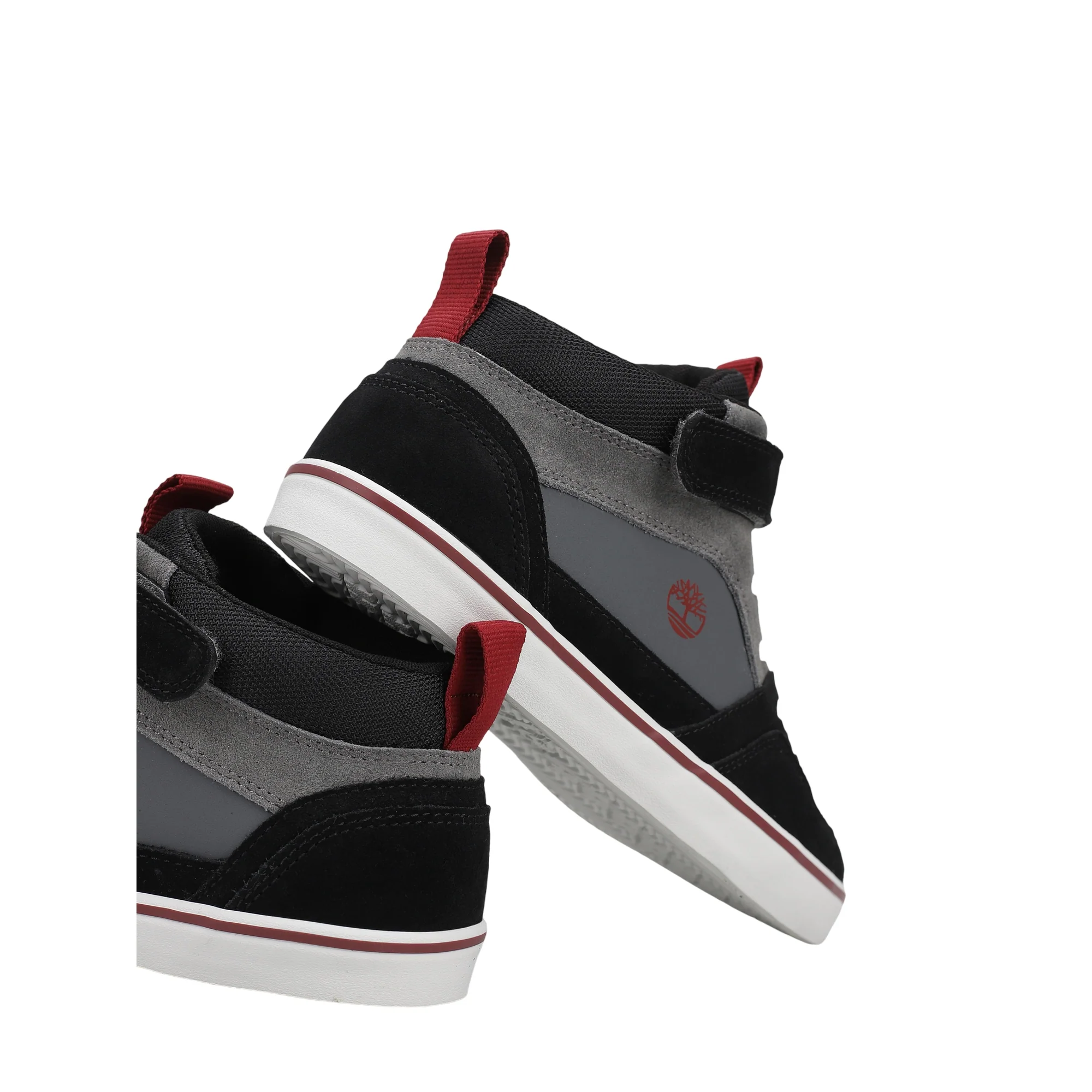 Sneakers Bambino Mid con cinturino Grigio - immagine 4