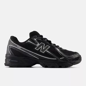 NEW BALANCE - NEW BALANCE 740 BLACK CON SILVER METALLIC